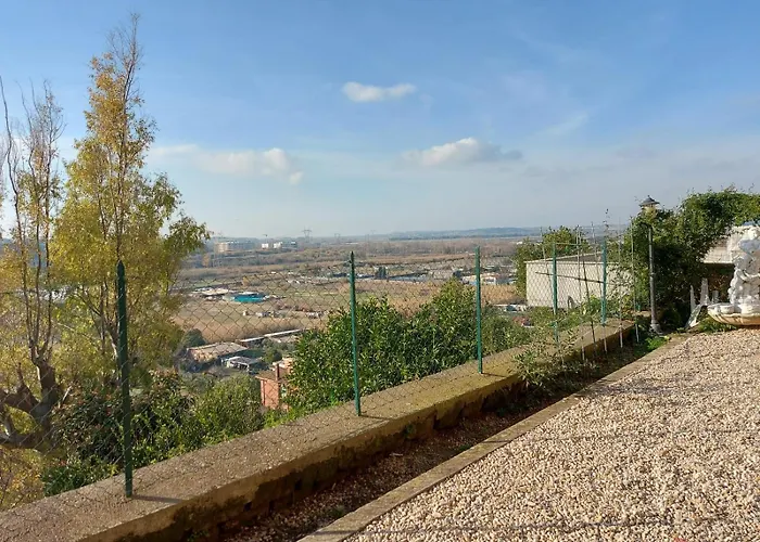 Casa Panoramica Con Cortile A 15\' Da Roma